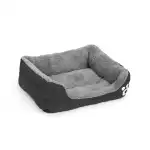 Culcus pentru caini / pisici 54 x 42 cm negru, engros