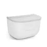 Suport pentru hartie igienica alb 210 x 135 x 135 mm Material plastic, engros