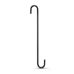 Carlig pentru atarnat ghivece negru 30 x 45 cm, en-gros
