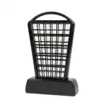 Capcana Electrica pentru Insecte si Muste Insectocutor de Masa cu dubla alimentare baterie si USB culoare negru, engros