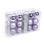 Set globuri pentru brad violet 26 buc, en gros