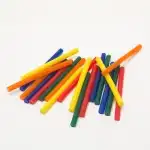 Baton termoadeziv 7 mm colorat, en-gros