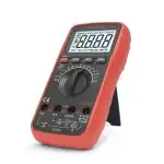Multimetru digital/termometru Maxwell 25303 True RMS DC V 01mV-1000V AC V 01mV-750V Tester pt tranzistoare hFE test dioda, engros