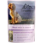 Carpathian Premium nedves kutyatáp húsos keverékkel, szósszal 100g, nagykereskedelem