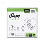 Pelenkák Sleepy Natural Pants Ultra Sensitive Size 5 Junior, 11-18kg, 24 db, Supreva nagyker
