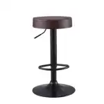 Hoker barowy Stella, brązowy, 38,5x38,5x64-85 cm, hurtownia Supreva
