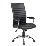 Krzesło wykonawcze Davik, czarne, 65x63x108-118 cm, hurtownia Supreva