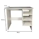 Birou Molde, alb, 90x52x72.5 cm, angro Supreva