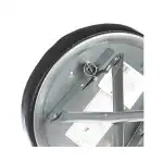 Cosmo Paris folding stool, black, 30x30x50 cm, wholesale Supreva