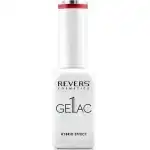 Lac de unghii Gellac 1 Step, Hybrid Effect, Non UV, Revers, 38 Rosu, 10 ml
