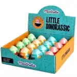 12 darabos pezsgőfürdőgolyó készlet Little Dinorassic meglepetés fürdőbomba Martinelia 99587, 140 g