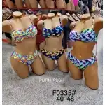 Бански 2 части многоцветен 40-48