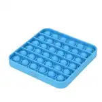 Jucarie Push Pop Bubble Fidget, Pop It, patrat, albastru, en-gros