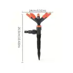 Lawn sprinkler, rotatable 360 ​​degrees