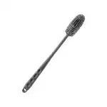 SILICONE BRUSH FOR WASHING BOTTLES, 31CM, GRAY