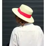 Дамска слънчева шапка с топла панделка