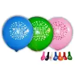 Baloane 1,5 g, La multi ani, 100 buc/set En-gros Supreva