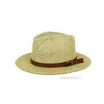 Palarie de soare pentru barbat, stil clasic, cu curea