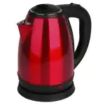 Fierbator electric inox Omega 1.8L, 1500 W, Rosu, en gros