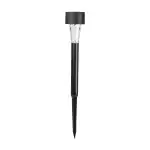 LED napelemes lámpa Yorick Black, nagyker