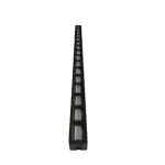 LED lineáris világítótest, 50W, 120cm, 6500K, fekete, nagyker