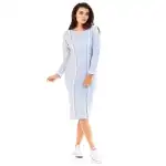 Rochie A197 - Gri - XL