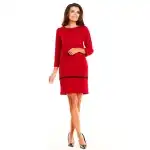 Dress A238 - Red - S