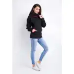 A160, Meleg garbó, fekete L/XL