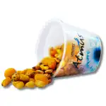 Mix nuts Party - peanuts, roasted chickpeas, corn, blanched peanuts, 120 g box Atmus, wholesale