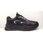 Pantofi sport barbat, 40-45, negru, material inlocuitor, primavara/toamna, H&Q