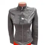 Geaca Femeie, XS-XL, gri, en-gros Supreva, haine