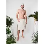 Set de saună cu pălărie și kilt pentru bărbați Yeye BM