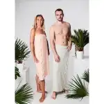 SOFT BASIC hammam törölköző, 100% természetes YEYE pamut
