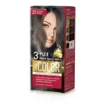 Vopsea de păr AROMA COLOR 3-PLEX #23 Brown Ash, stoc en-gros