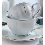 Be my guest, set de 2 cești cu farfurie din porțelan