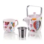 Baloane - Ceai pentru un set de ceai în porțelan New Bone China