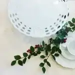 Fii invitatul meu, platou de tort din porțelan