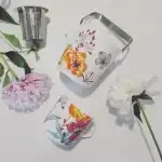Flori albe - Set de ceai Tea for One din porțelan New Bone China