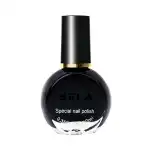 Лак за нокти Stampila Sela 10ml, черен на едро Supreva