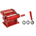 Комплект машина за паста Marcato RED + Pastawheel RED> MAR.GFT.0010 на едро