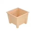 Donica Plaza 15X15cm Biała Hurtownia