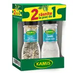Rasnita sare de mare 90g + usturoi si plante aromatice 60g Kamis -  1842770020111 ENGROS
