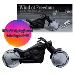 Zestaw 6 wód perfumowanych dla mężczyzn, Wind of Freedom Black + tester, Accentra, 8256168, 30ml na dzień i 50ml na noc
