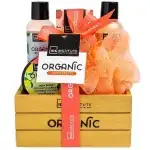 Set 5 produse de ingrijire corporala Organic, IDC Institute 44048, 460 ml