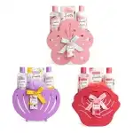 Pachet 6 x Set 4 produse cosmetice I love Flowers, IDC Institute 44052