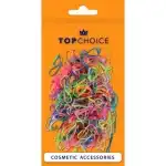 Комплект от 500 многоцветни силиконови ластици Top Choice 26935