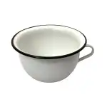 Zománcozott éjjeli edény 1,4 literes 24 cm átmérőjű, termékkód P113/24, Supreva nagykereskedés