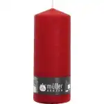 CANDLE BUTUC 200/80MM RED, wholesale Supreva