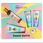 Set 5 produse de ingrijire corporala Sweet Swirl, IDC Institute 42159, 595 ml