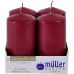 SET OF 4 LUM STALP 90/48 RED, wholesale Supreva